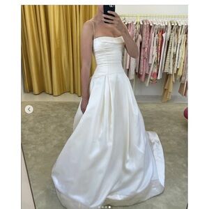 Vintage 90s Vera Wang Wedding Dress RN99259 Bridal Gown